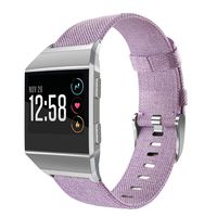 OenFoto Sport Bands Compatible Fitbit Ionic, Adjustable Nylon Wristband Replacement Watch Band Strap Accessory Bracelet for Fitbit Ionic Smart Watch, Large Small