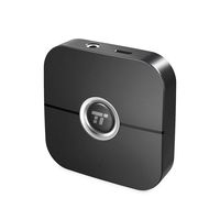 Bluetooth Receiver/Bluetooth AUX Adapter, TaoTronics 55 Hour and 100ft Bluetooth Stereo Adapter, 3.5mm AUX & RCA Wireless Audio Adapter for Home Audio Music Streaming Sound System