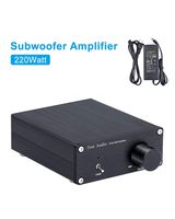 Subwoofer Amplifier TDA7498E Mini Sub Bass Amp Digital Class D Integrated Subwoofer Amplifier 220Watt x 1 Fosi Audio TP-02