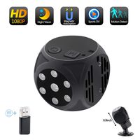 NESSTU Spy Hidden Camera, Wireless Home Security Mini Camera, HD 1080P Magnetic Camera, Upgraded Wearable Sports DV Recorder with Night Vision Motion Activated Camera without WiFi