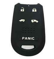 KWH Silicone Key Fob Cover Case Protector Smart Remote Control Shell Keyless Entry Case Holder Cover For 2005 2006 2007 2008 2009 2010 Honda Odyssey 72147-SHJ-A21 OUCG8D-399H-A G8D-399H-A