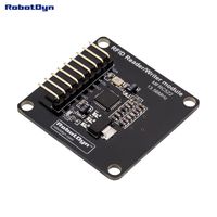 RobotDyn - Ultra Compact RFID Reader/Writer and NFC Module, MFRC522(13.56MHz). Power 5V/3.3V. for Arduino, Raspberry, ARM STM32. Size 36x36mm (standart) (SPI ONLY)