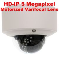 GW Security 5MP 1920P Outdoor Security 4X Optical Zoom PoE IP Dome Camera with 2.8-12mm Varifocal Motorized Zoom AutoFocus Len, ONVIF, WDR, Weatherproof