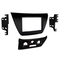 Metra 95-7017B Double DIN Dash Kit for 2002-2007 Mitsubishi Lancer (Matte Black)