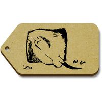 Azeeda 10 x 'Stingray' 66mm x 34mm Gift Tags (TG00004304)