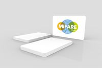 NXP MIFARE Classic 1K EV1 Blank White PVC Cards, ISO14443A, Printable, Gloss Finish (Pack of 10)