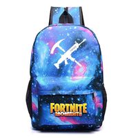 School Bag Teenager Casual Sports Backpack Men's And Women's Student Backpack For Fortress Night Game Related (cxk-2)