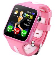Fan-Ling 1PCS Kids GPS Smartwatch,1.44 inch Anti-Lost Smart Watch for Children Girls Boys,Multifunction Smartwatch,GPS Tracker Watch,Support Music,Weather Report (E)