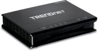 TRENDnet 4-Port ADSL 2/2+ Fast Ethernet Combination Modem Router, 4 x 10/100Mbps Auto-MDIX RJ-45 Ports, TDM-C504