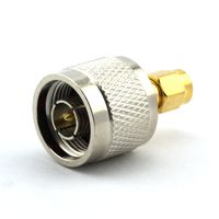 Maxmoral N Male to RP-SMA RP SMA Male Connector RF Coax Coaxial Adapter