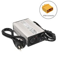 42V 3A Charger for 10S Li-ion Battery Pack 4.2V10=42V Battery Smart Charger Support CC/CV (42V3A XT60)