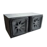 American Sound Connection Kicker 15" Sub (2) with 15" Subwoofer Vented Box (Renewed)