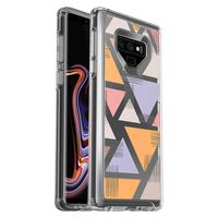 OtterBox SYMMETRY CLEAR SERIES Case for Samsung Galaxy Note9 - Retail Packaging - LOVE TRIANGLE (CLEAR/LOVE TRIANGLE GRAPHIC)