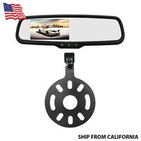 Rear View Backup Camera 4 LED Water Proof and View Monitor Set for Jeep Wrangler PROCAM