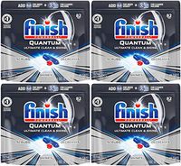 Finish - Quantum - 82 Count - Dishwasher Detergent - Powerball - Ultimate Clean & Shine - Dishwashing Tablets - Dish Tabs, Pack of 1 Pack of 4