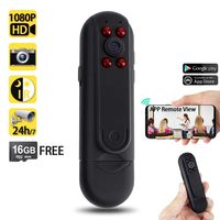 WISEUP 16GB 1920x1080P HD WiFi Network Meeting Recorder Mini DV Camcorder Motion Detector Camera Support iPhone Android APP Remote View and Control