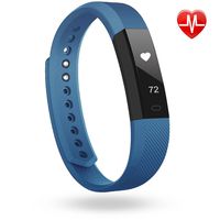 Lintelek Fitness Tracker, Heart Rate Smart Wristband, Sleep Monitor, Steps/Calorie and Distance Counter Pedometer for Android or IOS Phone