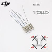RYZE Tello 8520 Coreless Genuine CW CCW Motor for DJI Tello 720P Camera WiFi FPV Mini Drone Quadcopter Repair Accessories (Genuine Motors Set(M1/M2/M3/M4))