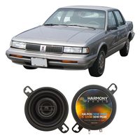 Compatible with Oldsmobile Cutlass Ciera 1995-1996 Front Dash Factory Replacement HA-R35 Speakers