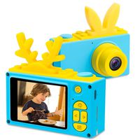 Kids Camera Gifts for Boys Girls, 8MP HD Kids Digital Cameras Build-in Rechargeable Battery, Child Toys Gift for 6+ Kids with 16GB Memory Card, Blue