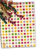 30" X 15' Many Dots Gift Wrap