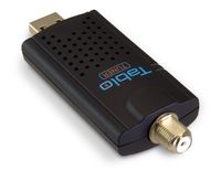 Tablo Tuner - Dual-Tuner Antenna USB Adapter for NVIDIA Shield TV, Black