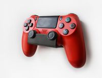 Monzlteck New Wall Mount For PS4 Controller(DualShock 4),Custom Design,NO Falling,Screw-Free Application