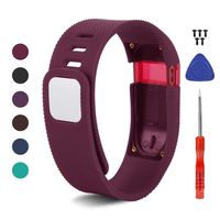T-BLUER For Fitbit Charge Case Bands, Replacement Silicone Bands Straps for Fitbit Charge Watch Fitness Tracker Watch Band Wristband Accessories Large Small,NOT fit Fitbit Charge HR
