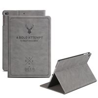 iPad Pro 10.5 Case,Xiaoai Slim Book Style Stand with Auto Sleep/Wake Screen Protective Smart Cover for Apple iPad Pro 10.5 inch 2017 Released Tablet (Gray)