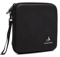KAYOND Portable Hard Carrying Travel Storage Case for External USB, DVD, CD, Blu-ray Rewriter/Writer and Optical Drives (Black)
