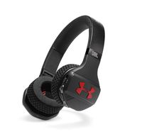 JBL - Under Armour Train, Wireless On-Ear Sport Headphones - Black/Red