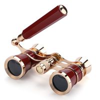 Opera Glasses Binoculars 3X25 Theater Glasses Mini Binocular Compact Lightweight with Handle for Adults Kids Women in Musical Concert
