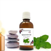 Spearmint Oil 100% Natural Pure Undiluted Uncut Essential Oil 15 ML By Blooming Alley