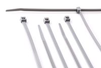 THE CIMPLE CO - 11 inch Grey Nylon Zip Ties : Strong Zip Tie, Wire Ties : Indoor and Outdoor Rated - No Tools Needed - Made in The USA, Zip Ties (Wire Ties, Cable Ties), 100 Pack - Grey - 11"