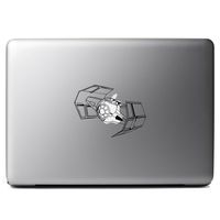 Darth Vader Tie Fighter Star Wars Inspired Vinyl Sticker Laptop iPhone Cell Decal