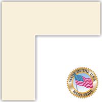 10x13 Off White Custom Mat for Picture Frame with 6x9 Opening Size