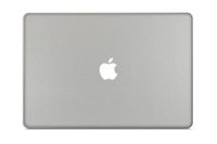iCarbons Brushed Aluminum Vinyl Skin for MacBook Pro 15" Retina Top Only