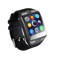 Stepfly Bluetooth Smart Watch with Camera Sim Card Message Notifications of Whatsapp Facebook Twitter Two Battery Smartwatch for IOS and Android Mobile Phone