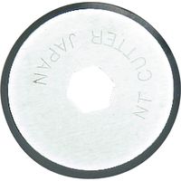 NT Cutter 18mm Rotary Blades for Fabric Circle Cutter, 2-Blade/Pack, 1 Pack (BR-18P)