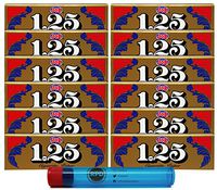 Job 1.25 Gold Rolling Papers (12 Packs) with Rolling Paper Depot KewlTube