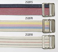 Skil-Care Gait Belt, Bariatric, Metal Buckle, Cotton, Heavy Duty Webbing # 252074 - 72", each
