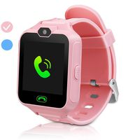 ZOPPRI Kid Smartwatches Kids Phone Watch Girls Boys Birthday Gift for 3-15 Years Old, Touch Screen with Camera and Many Clock Interface, Alarm Function Kids Toys Gift.(Pink)