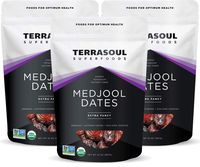 Terrasoul Superfoods Organic Medjool Dates, 6 Lbs - Soft Chewy Texture | Sweet Caramel Flavor | Farm Fresh