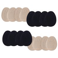 13peas Metatarsal Pads High Heels Soft Insole Leather Front Half Pad Non-Slip Inserts for Absorb Sweat Fits All Shoes for Women Shoe Rapid Pain Relief