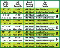 Curad MDS1701EBH Knee-High Compression Hosiery, 15-20 mmHg