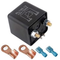 ARTGEAR Automotive Relays for Car Truck Motor Boat Car Starter - 12V DC 100 Amp Split Charge Relay Switch with 2 Pin Footprint + 2 Terminal