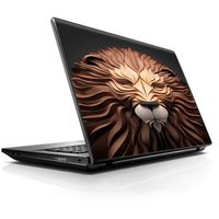15 15.6 inch Laptop Notebook Skin vinyl Sticker Cover Decal Fits 13.3" 14" 15.6" 16" HP Lenovo Apple Mac Dell Compaq Asus Acer / 3d Lion