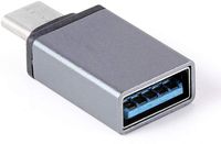 Maeline USB Type C to USB 3.0 Mini Adapter Thunderbolt 3 to USB Adapter Aluminum (2 Pack, Space Gray)