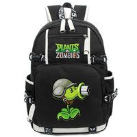 Siawasey Cute Plants Zombie Hot Game Bookbag Backpack Shoulder Bag School Bag