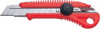 NT Cutter Heavy-Duty ABS Anti-Slip Contoured Grip Screw-Lock Utility Knife (L-550P)